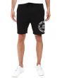 The Prep Coterie High Quality Outdoorsman Sweatshorts in Black 1
