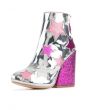 The Jem Bootie in Silver 3