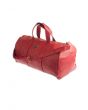 Mint Anaconda Red Duffle Bag 3