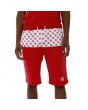 The Rico Paid In Full Capsule Jogger Shorts in Red and White 1
