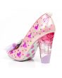 Irregular Choice for Women: Bunnie Love Pink Heels