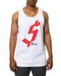 The Over Everything Tank Top in White 1