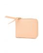 The Leather Zip Wallet in Natural 1