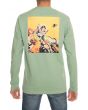 The Cosmic Wealth LS Knit Tee in Malachite Green 1