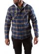 Parkway II Hooded Flannel Buttondown Shirt 1
