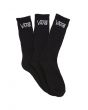 The Classic Crew 3pk Socks in Black (Size 9.5-13) 1