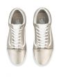 The Women's Old Skool Platform in Gray Gold and True White 4