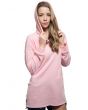 The Elongated Hoodie in Pink 4