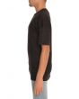 The Drop Shoulder Box Fit French Terry Tee in Onyx 2