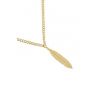 The Feather Necklace - Gold 2