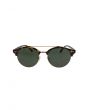 The Vernon Sunglasses in Tortoise and Green 2