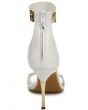 The Malice Shoe in White Leather and Gold (Exclusive) 4