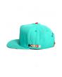 Quilted Strapback - Turquoise 2