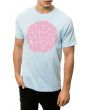 The Fly High Bubble Tee in Powder Blue 1