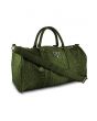 Mint Olive Crocodile Duffle Bag