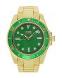 The Raymond Watch in Green & Gold