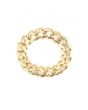 The Facet Curb Ring - Gold 1