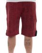 The Un-Polo Tech Sweatshorts in Heather Red
