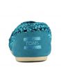 Toms Classic Teal Satin Woven Teal 5