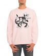 The Cat Named Pablo Crewneck Sweatshirt in Light Pink 1