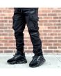 Combat Nylon Joggers Black 11