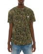The Dotted Logo Tee in Reed Camo