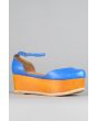 The Sue Bee Shoe in Neon Blue 1