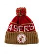 The San Francisco 49ers High 5 Beanie in Red & Gold 1