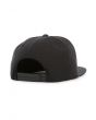 The AK Snapback Hat in Black 2