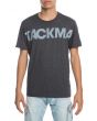 The Tackma Neckhit Short Sleeve Tee in Heather Grey 1