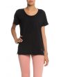 The Lux Fashion Tee in Black 1