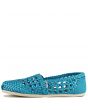 Toms Classic Teal Satin Woven Teal 1
