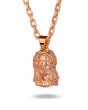 The Micro Jesus Necklace (Rose Gold) 1