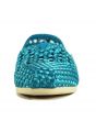 Toms Classic Teal Satin Woven Teal 4