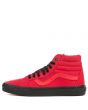 The Unisex Sk8-Hi Reissue in Racing Red and Black 1