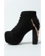 The Lita Claw Shoe in Black Suede 3