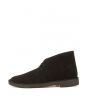The Clarks Suede Desert Boots in Black 1