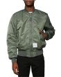 The Prep Coterie MA-1 Lightweight Bomber Jacket in Army Green 1