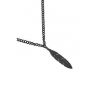 The Feather Necklace - Black 2