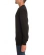 The Monogram Crewneck Sweatshirt in Black Black