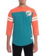 The Miami Dolphins Start Of Season Henley in Teal 1