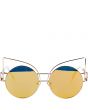 Esqape Sunglasses: Feline Gold 2