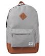 The Heritage Backpack in Grey and Tan