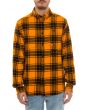 The Destructo LS Buttondown Shirt in Orange