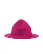 The Campaign Mountie Hat in Fuchsia