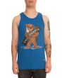 The Grizzly Loves Cali Tank in Royal Blue