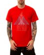 The Lightspeed Tee in Red 1