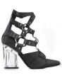 Jeffrey Campbell for Women: Rialto Black Harness Heel Booties 3