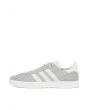The Gazelle Primeknit in Sesame, Off White and Trace Green S 17 1