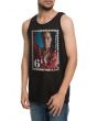 The 6 Cent Stamp Tank Top in Black 1